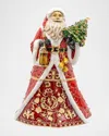 Jay Strongwater Sinterklass Santa Container In Multi