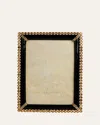 Jay Strongwater Stone Edge Frame, 4" X 6" In Black