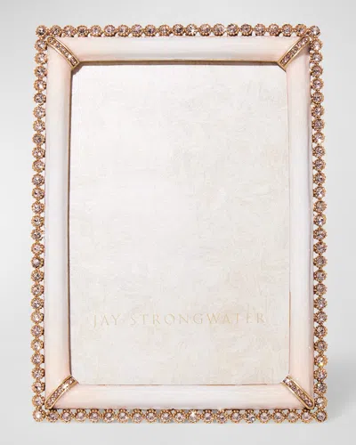 Jay Strongwater Stone Edge Frame, 4" X 6" In Brown