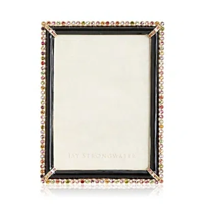 Jay Strongwater Lucas Swarovski Stone Edge Frame In Jewel