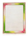 Jay Strongwater Stone Edge Picture Frame, 5" X 7" In Flora