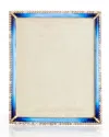 Jay Strongwater Laetitia Stone Edge Frame, 8 X 10 In Blue