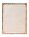 Jay Strongwater Stone Edge Picture Frame, 8" X 10" In Gold