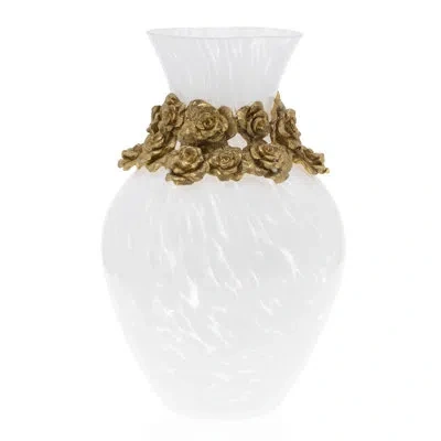 Jay Strongwater Suzanne Rose Vase