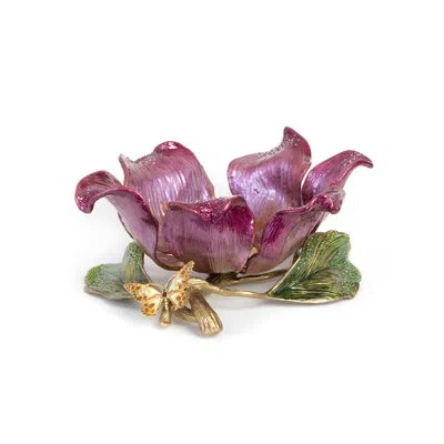 Jay Strongwater Sydney Large Flower Bowl