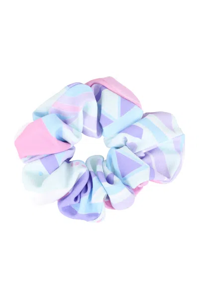 Jayde Chunky Scrunchies Blue