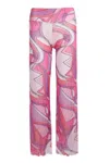 Jayde Mesh Wide Leg Pink