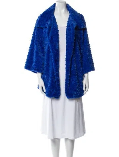 Pre-owned Jayley Collection Jacket W/ Tags In Blue