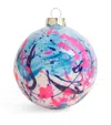 Jayne Redmond Paint Splatter Bauble