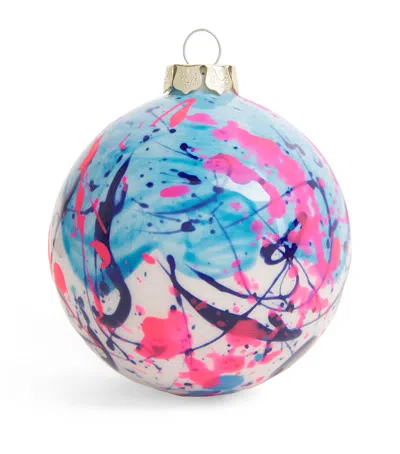 Jayne Redmond Paint Splatter Bauble
