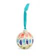 Jayne Redmond Paint Strokes Bauble