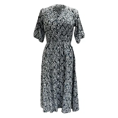 Jayshree Dalal Women's Grey / Neutrals Sarita Dress In Charcoal In Gray