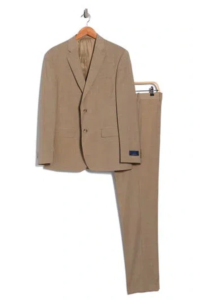 Jb Britches Sartorial Classic Fit Suit In Brown
