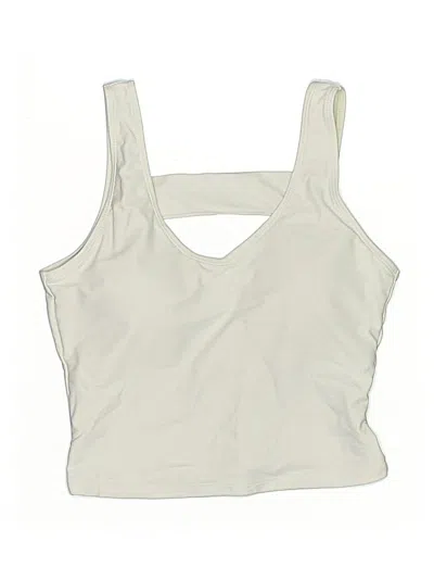 Pre-owned Jb Janela Bay Swimsuit Top Ivory Swimwear In White