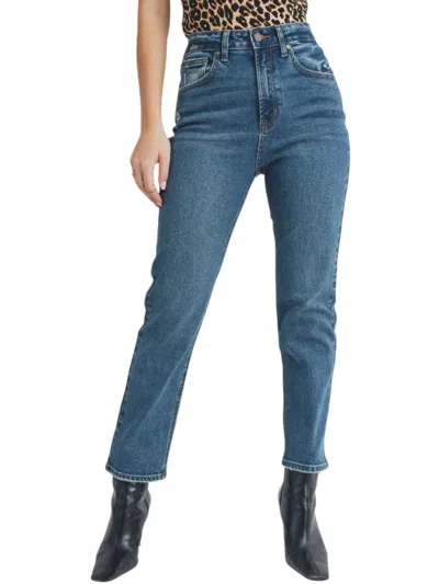 Jbd Classic Slim Straight Jeans In Blue
