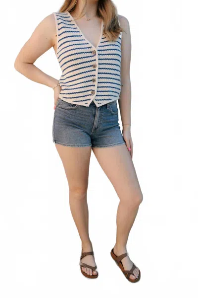 Jbd Clean Hem Stretch Short In Blue