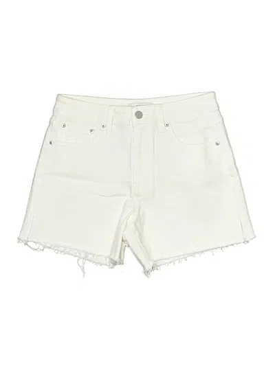 Pre-owned Jbd Denim Shorts In Ivory
