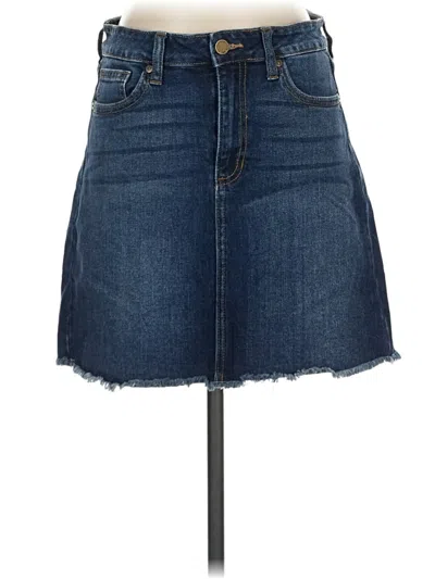 Pre-owned Jbd Denim Skirt In Blue