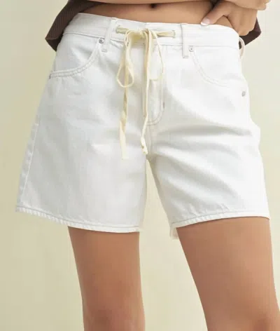 Jbd Lightweigh Tie Waist Shorts In Off White