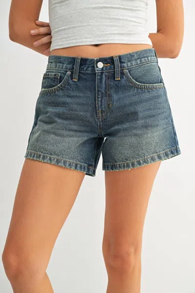 Jbd Mid Rise Baggy Vintage Short In Vintage Medium