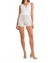 Jbd Mini Patch Pocket Shorts In Sea Salt In Neutral