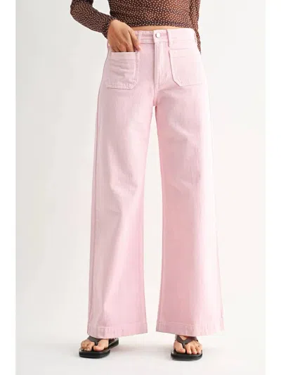 Jbd Patch Pocket Jean In Pink