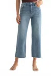 Jbd Slim Wide Leg Denim Jeans In Medium Wash In Blue