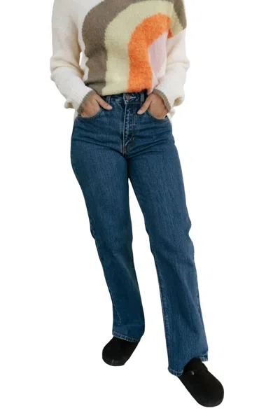 Jbd Straight Retro Jean In Medium Wash In Multi