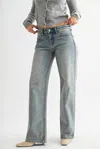 Jbd Tint Relaxed Straight Leg Jeans In Blue In Blue