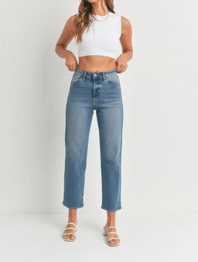 Jbd Vintage Straight Jean In Medium Wash In Multi