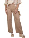 Jbd Zara Wide Leg Utility Pants In Brown In Brown