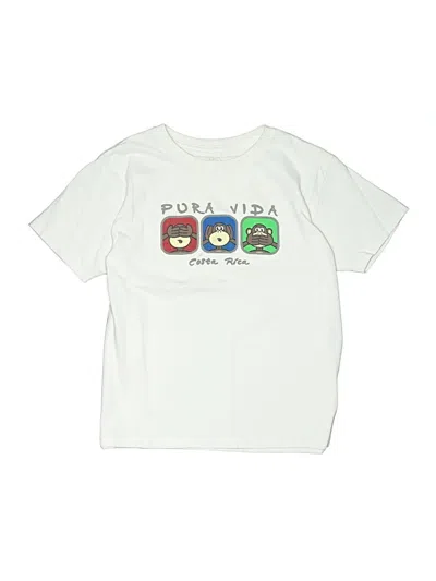 Pre-owned Jbg Kids' Short Sleeve T-shirt In White