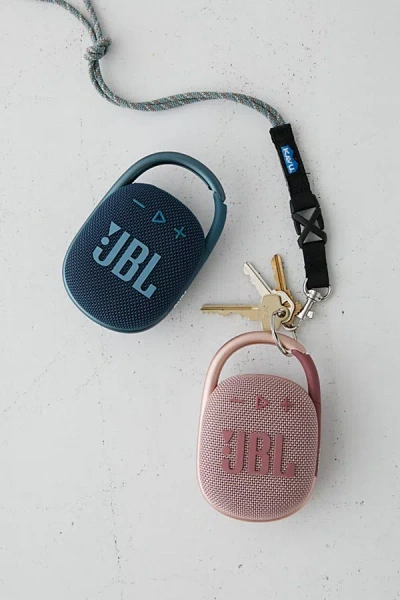 Jbl Clip 4 Portable Bluetooth Waterproof Speaker In Pink At Urban Outfitters