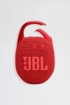Jbl Clip 5 Portable Waterproof Bluetooth Speaker In Red At Urban Outfitters In Red