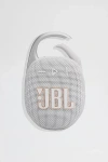 Jbl Clip 5 Portable Waterproof Bluetooth Speaker In White At Urban Outfitters