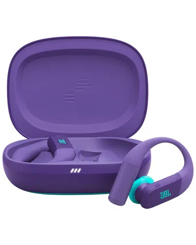 Jbl Endurance Peak 4 Tws Noise Cancelling Sport Earbuds In Purple