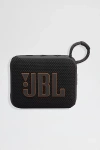 Jbl Go 4 Portable Waterproof Bluetooth Speaker In Black At Urban Outfitters