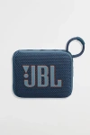 Jbl Go 4 Portable Waterproof Bluetooth Speaker In Blue At Urban Outfitters