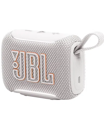 Jbl Go 5 Ultra-portable Waterproof Bluetooth Speaker In White