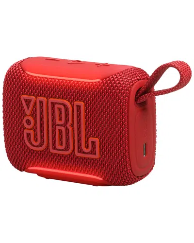 Jbl Go 5 Ultra-portable Waterproof Bluetooth Speaker In Red