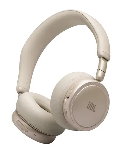 Jbl Live 670nc True Anc Wireless On Ear Headphones In Neutral