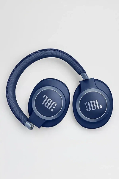 Jbl Live 770nc Wireless Over-ear Adaptive Noise Canceling Headphones In Blue At Urban Outfitters
