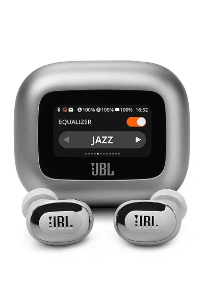 Jbl Live Buds 3 Noise-cancelling Earbuds In Silver