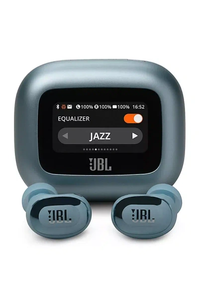 Jbl Live Buds 3 Noise-cancelling Earbuds With Smart Case In Blue