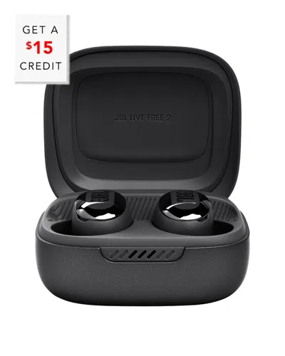 Jbl Live Pro 2 Tws In-ear True Wireless Noise Cancelling Earbuds In Black