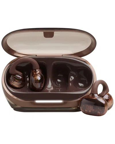 Jbl Soundgear Clips True Wireless Open Ear Earbuds In Brown