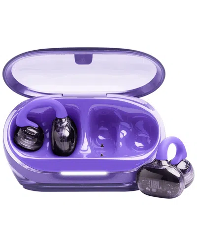Jbl Soundgear Clips True Wireless Open Ear Earbuds In Purple