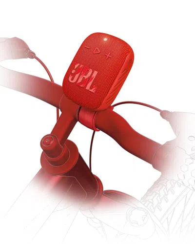 Jbl Wind3s Portable Bluetooth Speaker For Cycles In Red