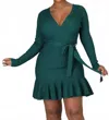 Jbla Tranquility V-neck Dress In Green In Green