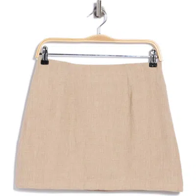 Jbq Adrienne Miniskirt In Neutral
